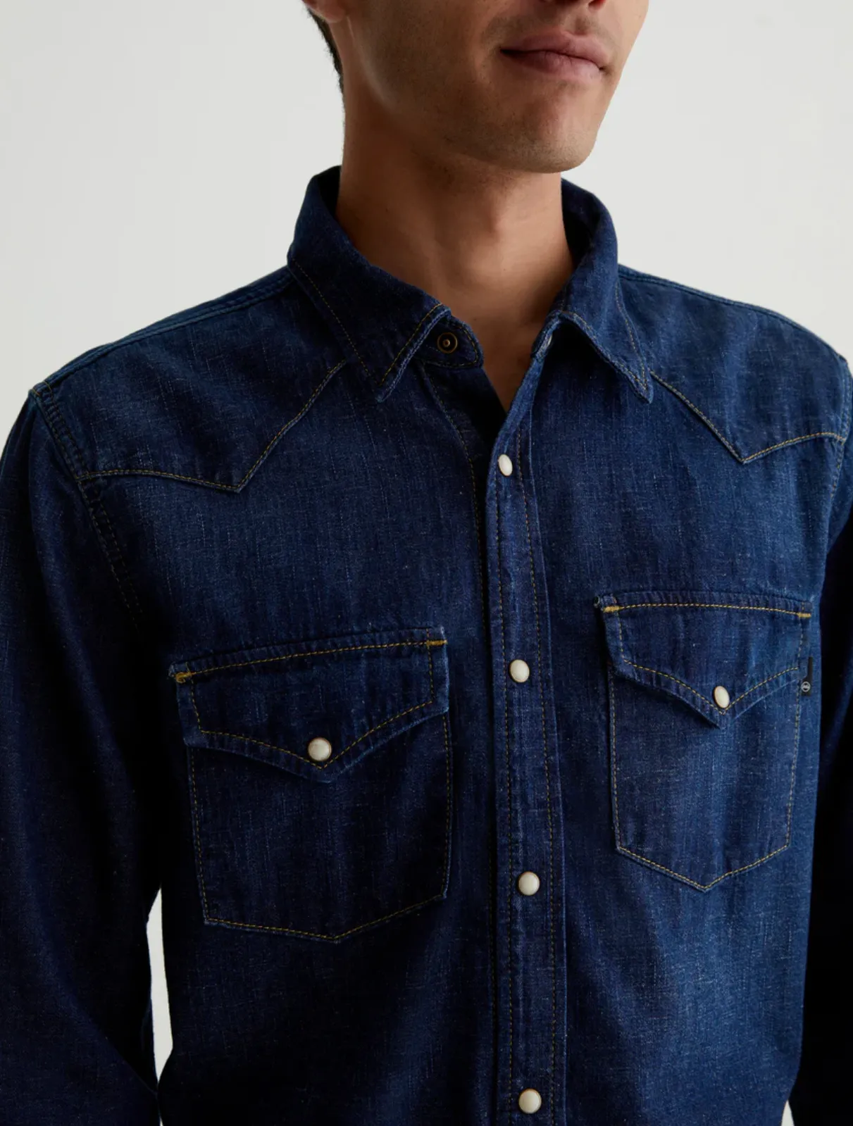 AIDEN WESTERN SHIRT IN TACTILE