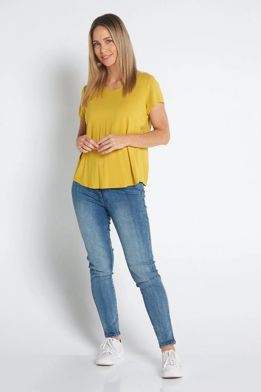 Bamboo Tee - Mustard