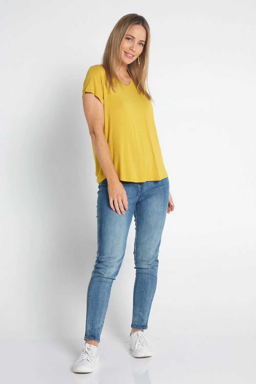 Bamboo Tee - Mustard