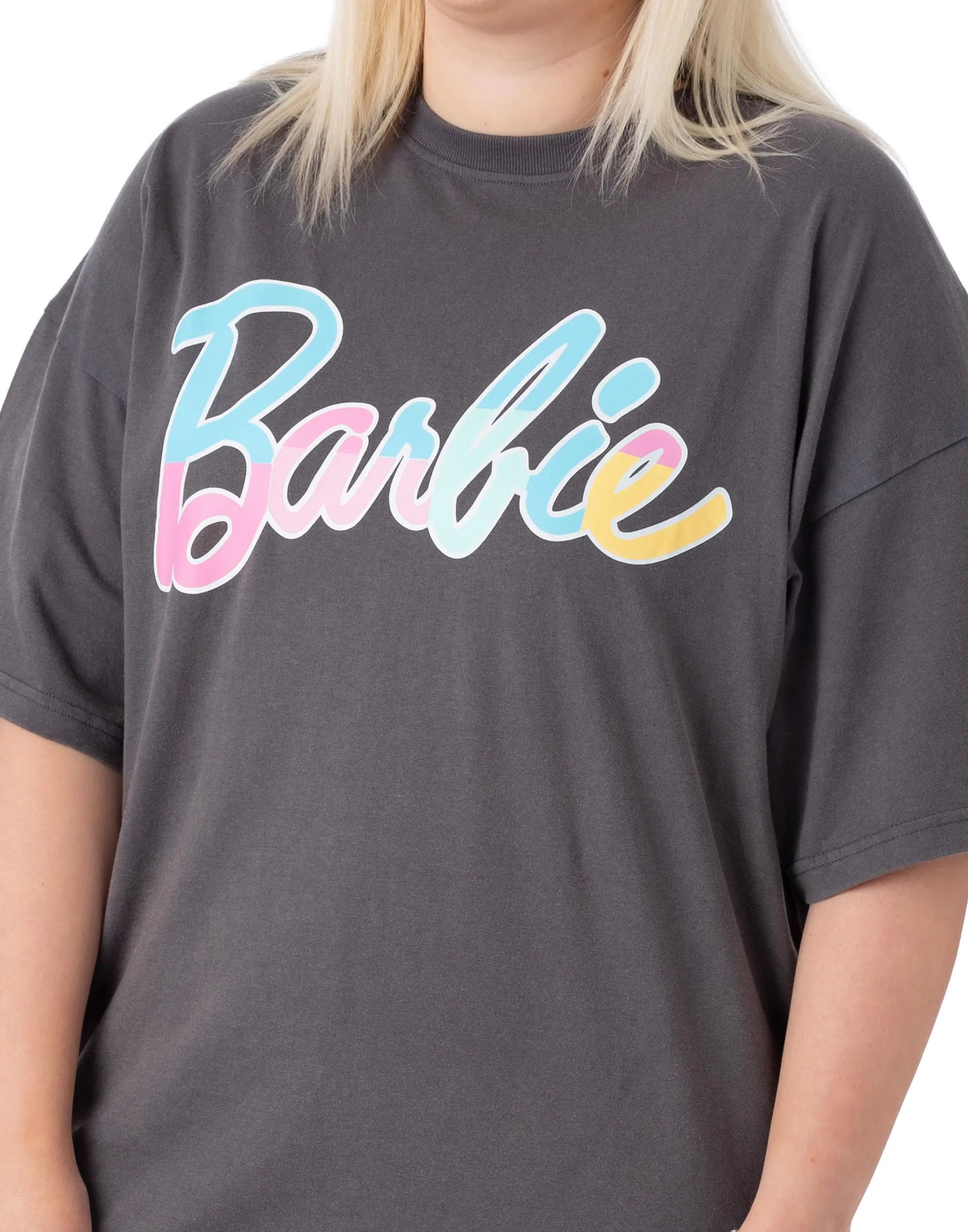 Barbie Oversized Ladies T-Shirt Dress