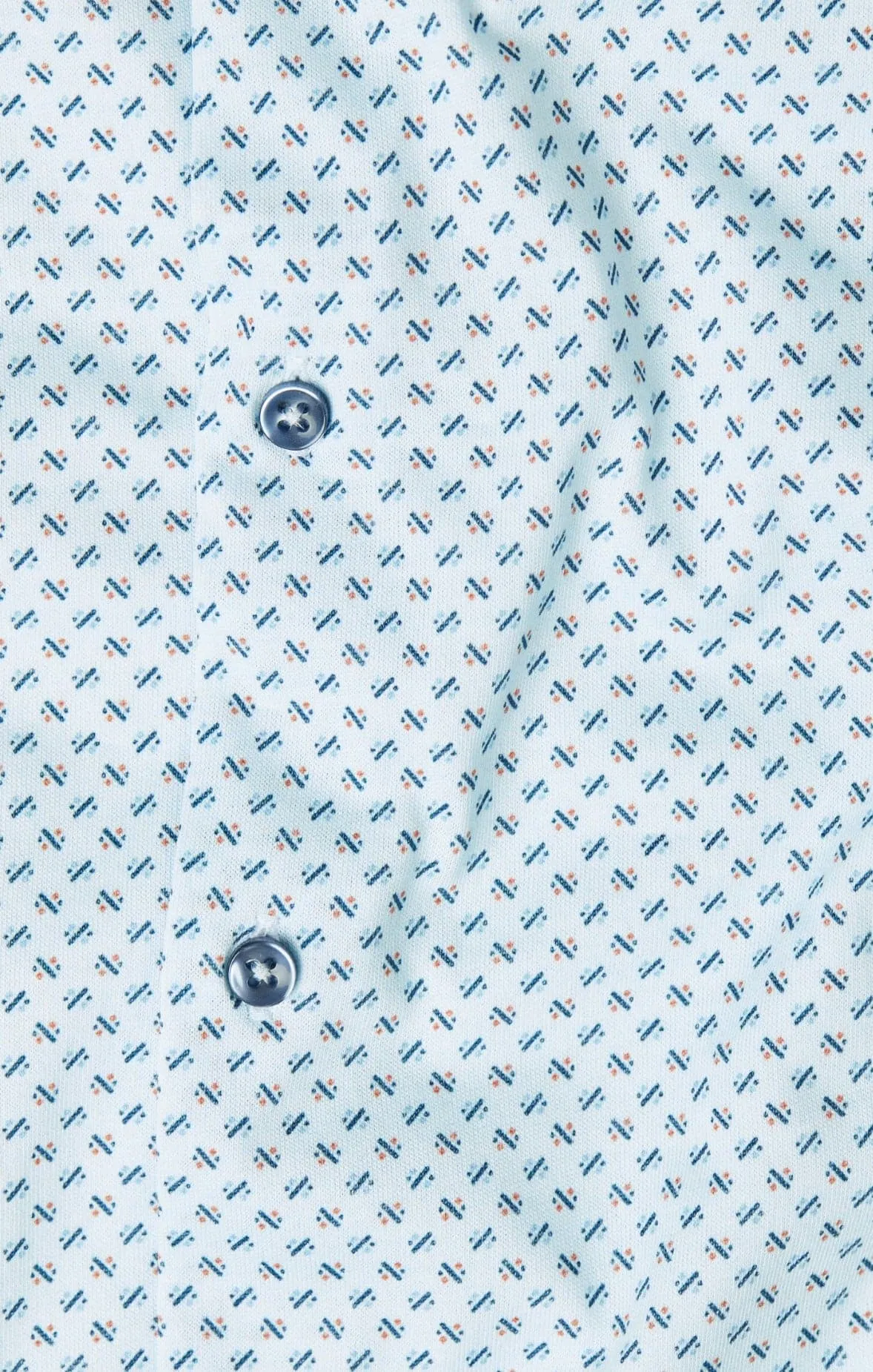 Blue Knot Geo Print Drytouch Shirt