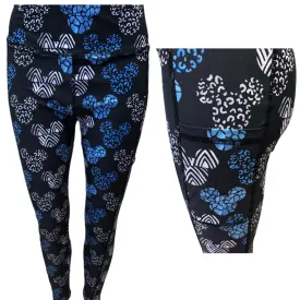 Blue Steel Mouse Leggings