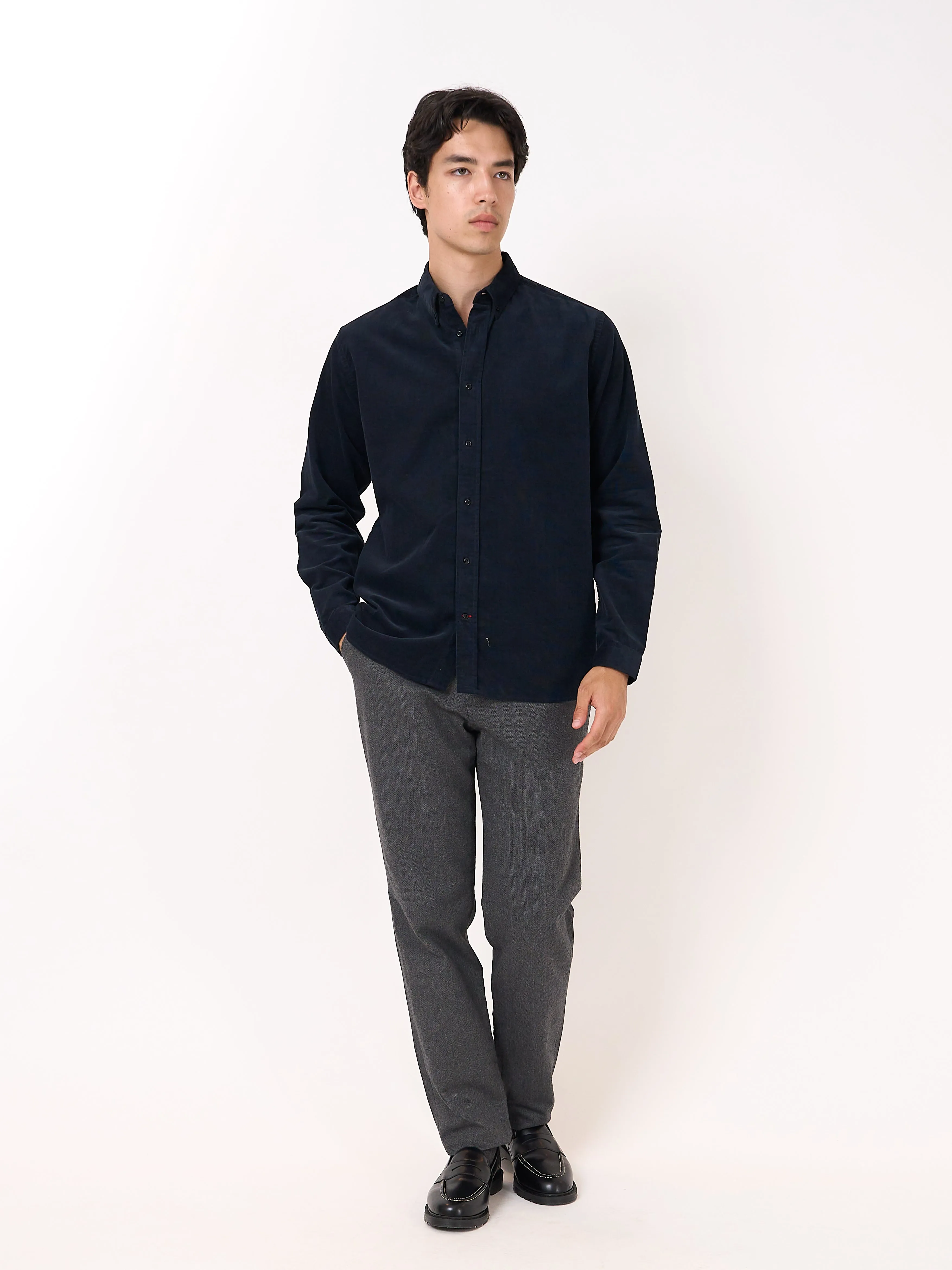 Brook Shirt Mersey Cord Navy