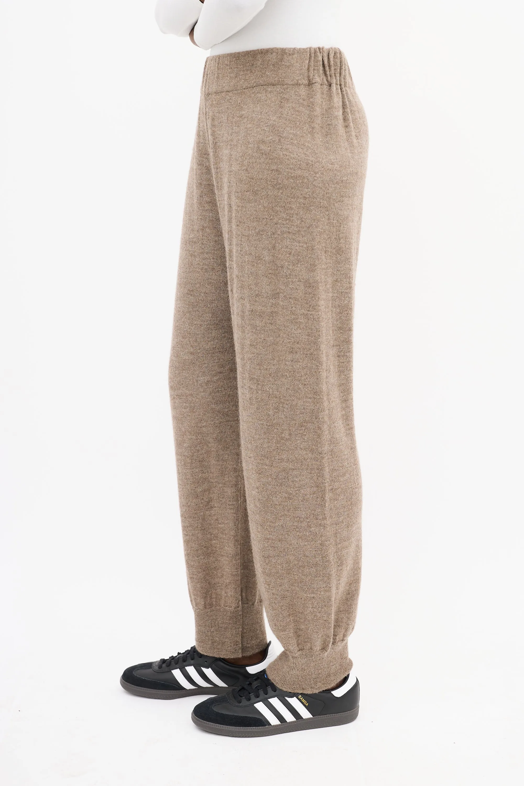 Brown Merino Wool Pant