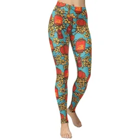 Chinese Festive Yoga Leggings