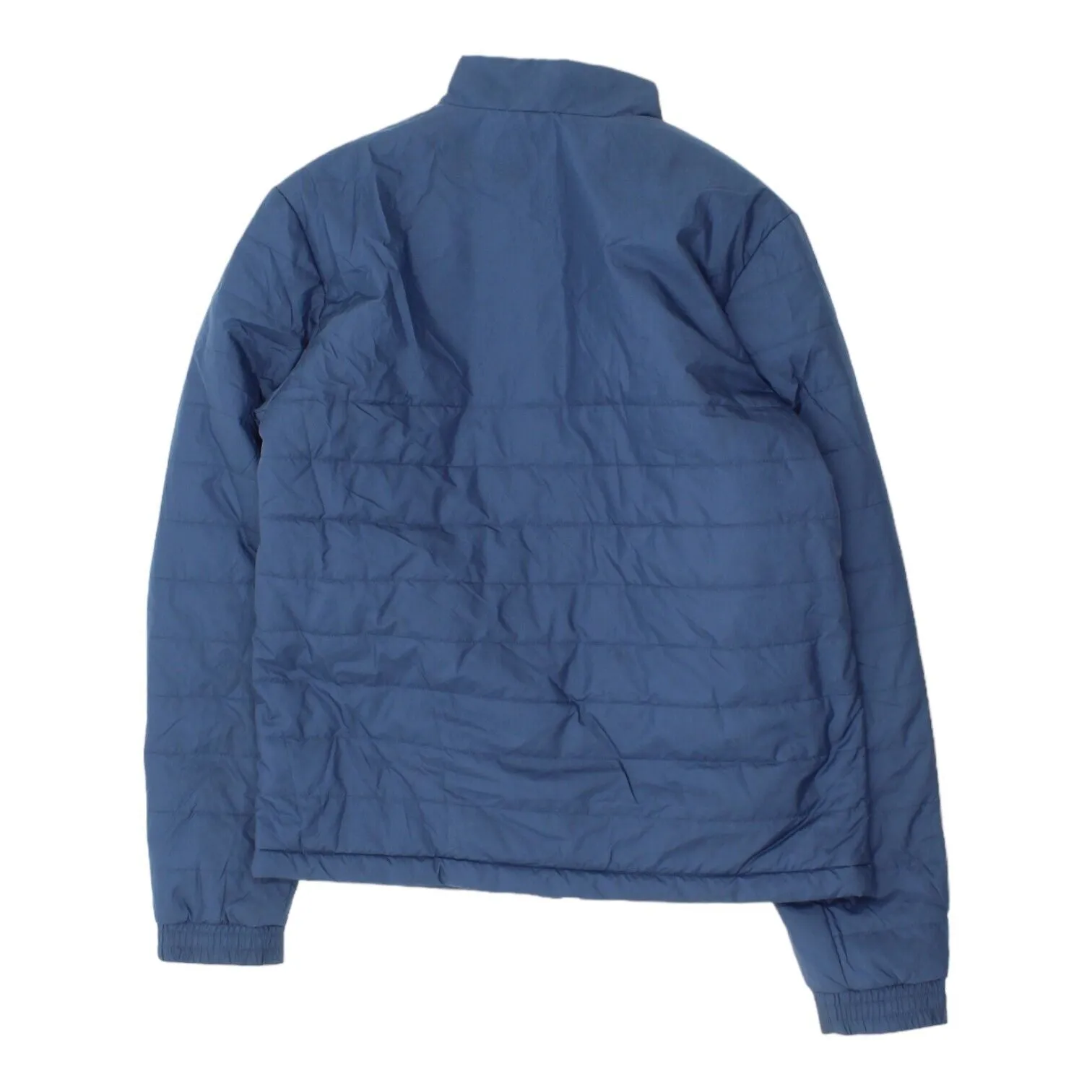 DABLIU Mens Blue Adidas Quilted Full Zip Jacket | Tracksuit Top Sportswear VTG