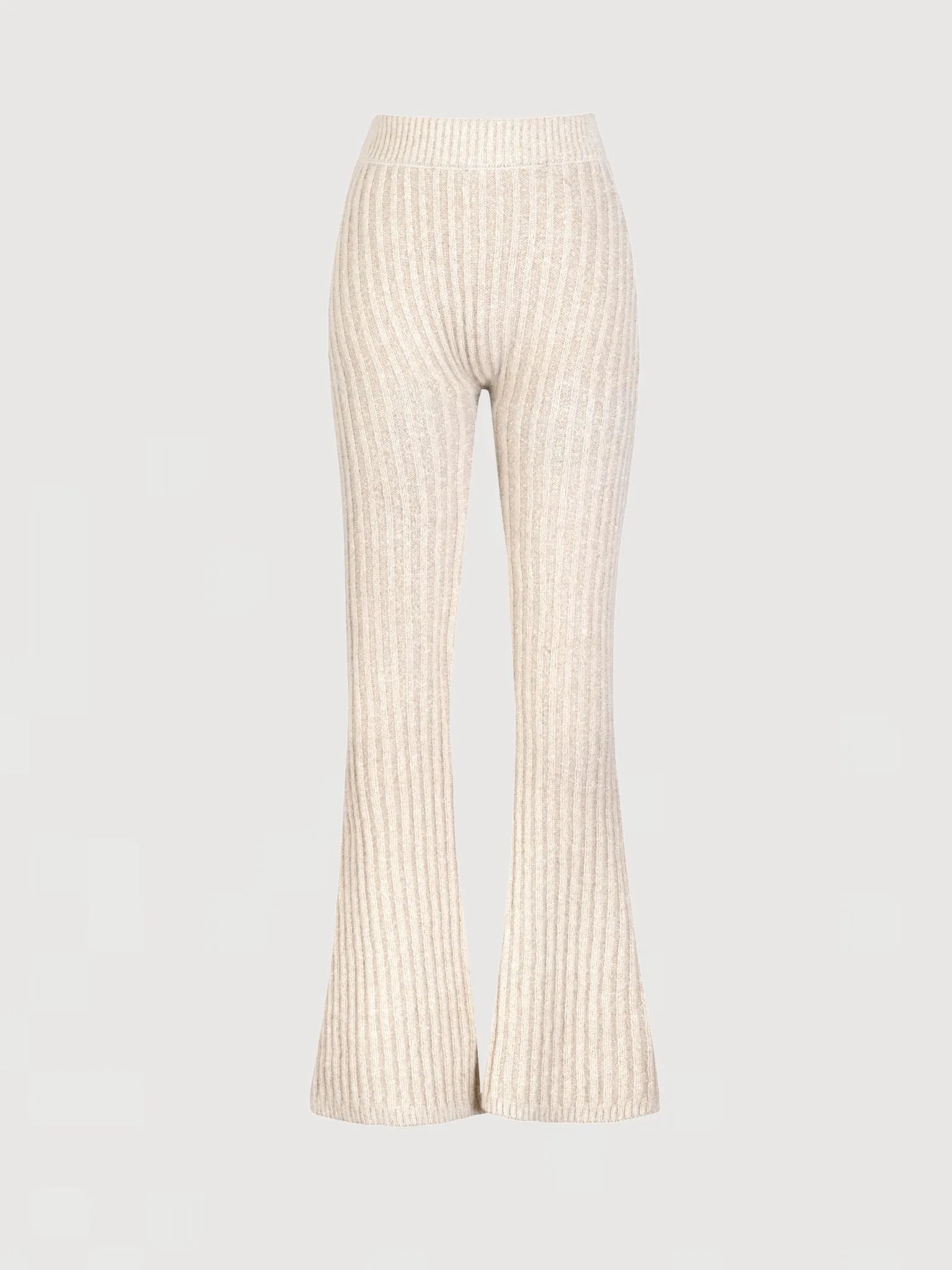 Diana Knitted Leggings - Snow Shimmer