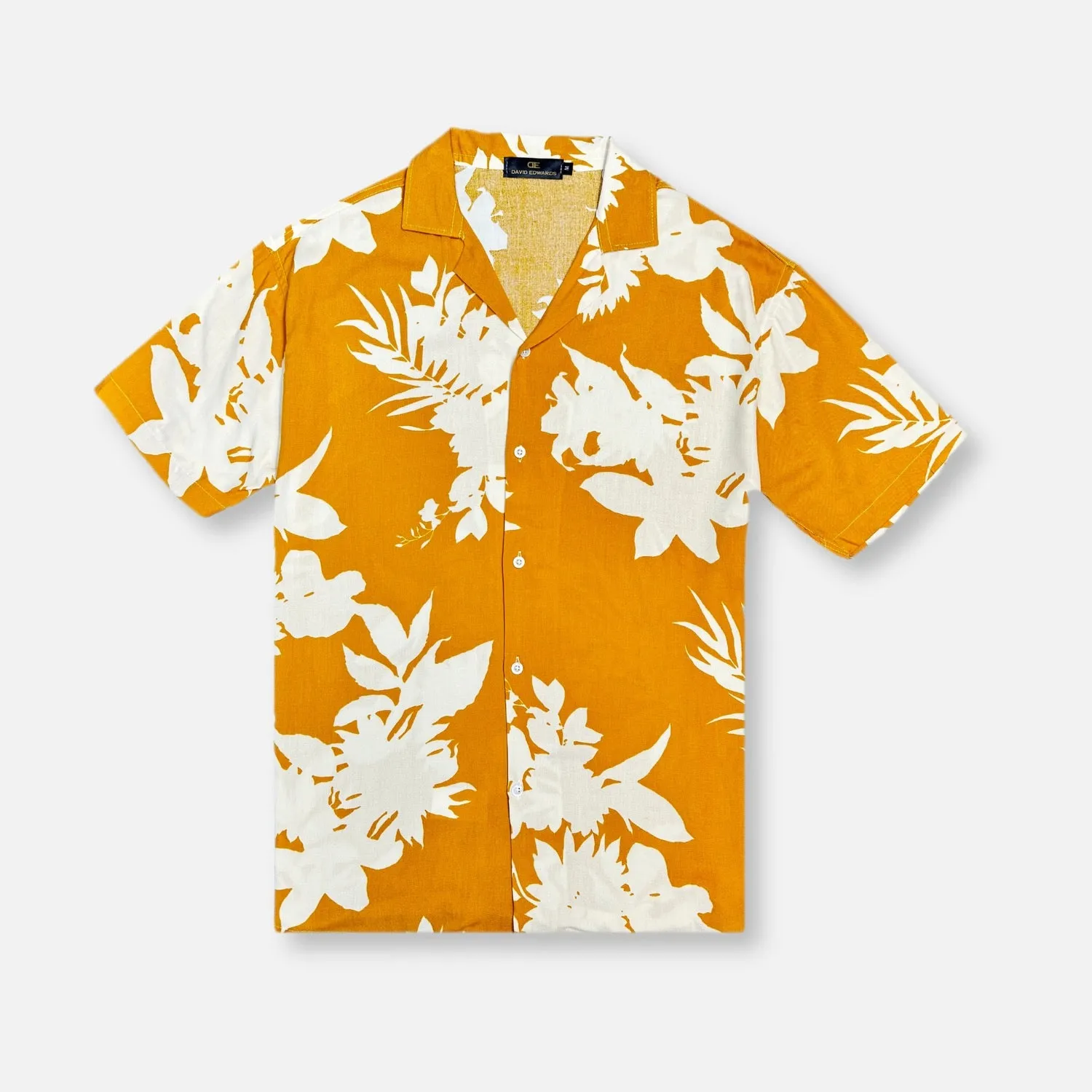 Dobby Tropical Resort Revere Collar Shirt