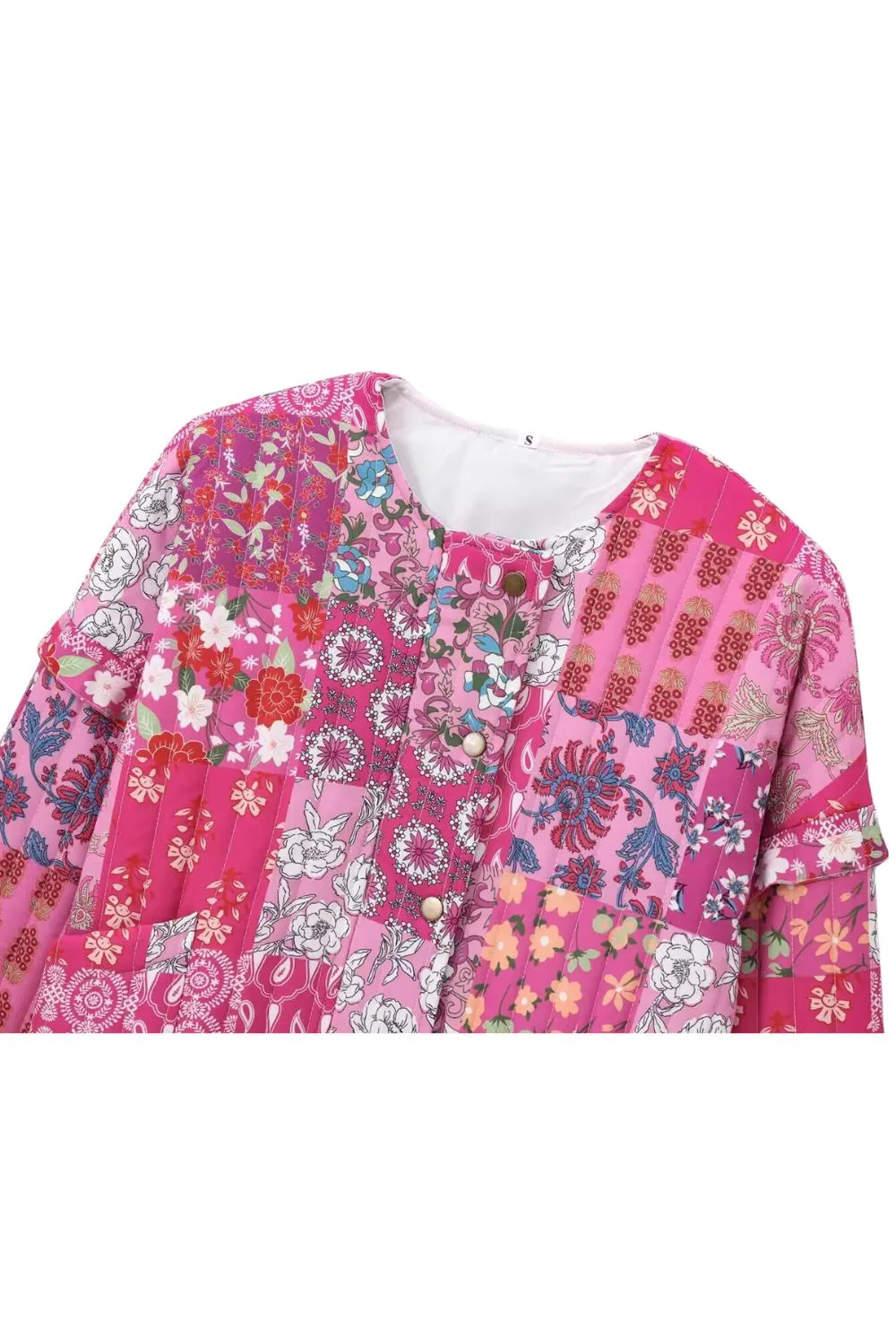 'Dolly' Casual Printed Cotton Jacket