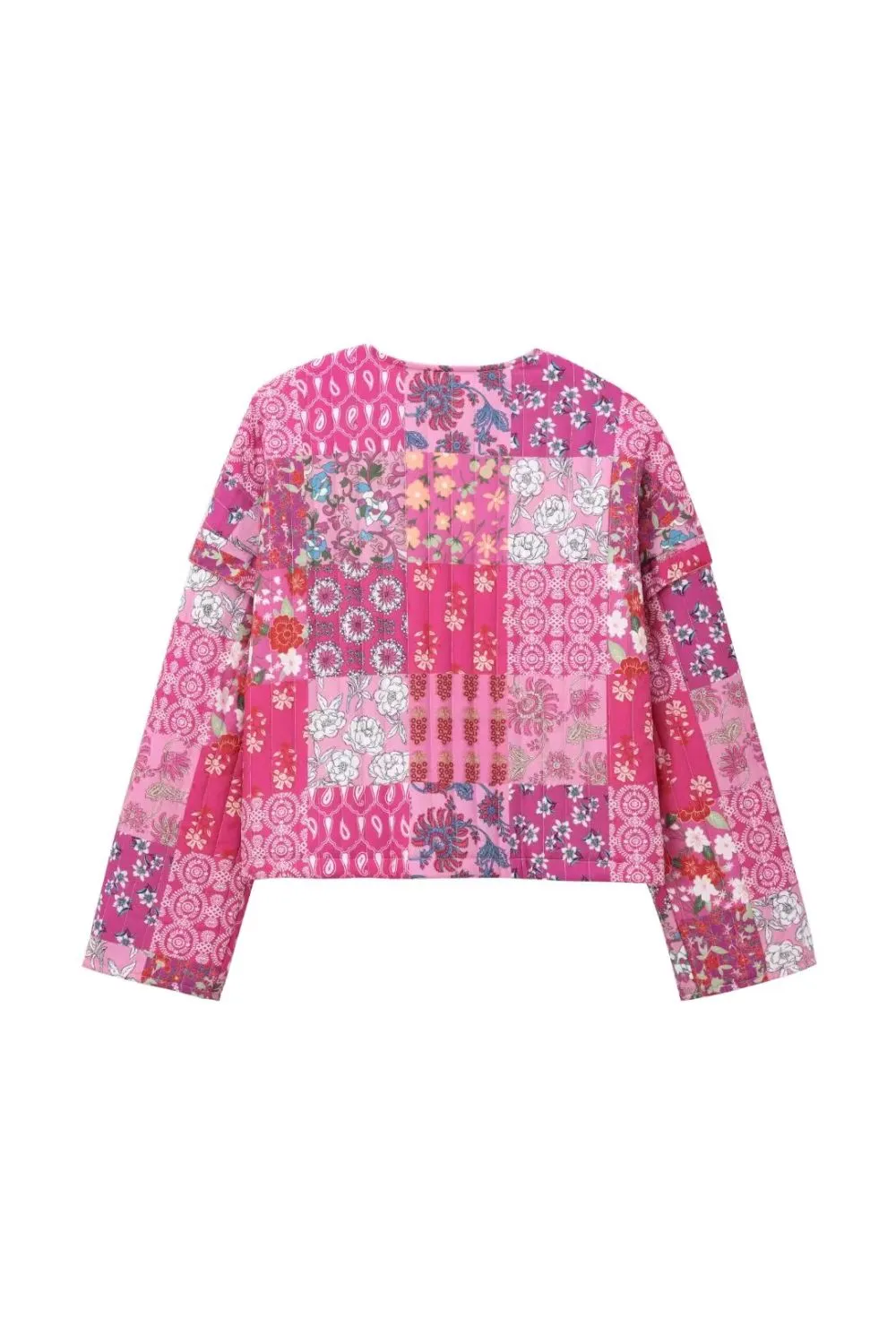 'Dolly' Casual Printed Cotton Jacket