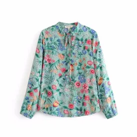 FLORAL BOHO BLOUSE