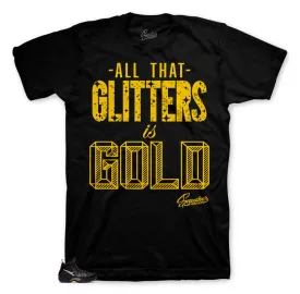 Foamposite Black Gold Glitters Shirt