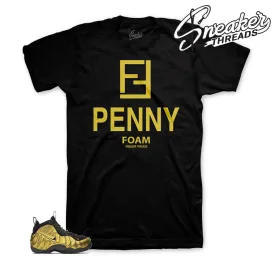 Foamposite Metallic Gold Fancy Foams Shirt