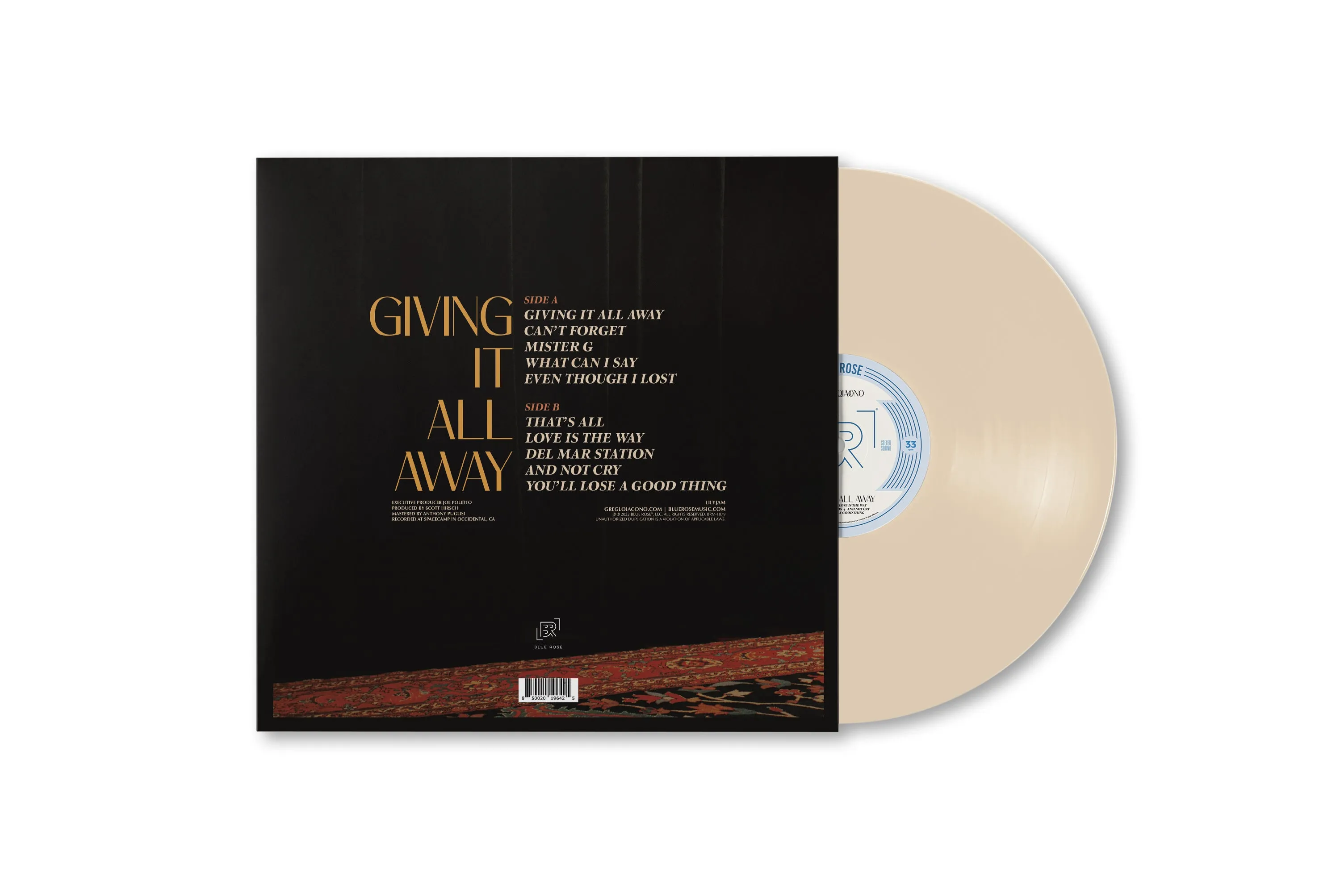 Greg Loiacono - "Giving It All Away" LIMITED EDITION Vinyl