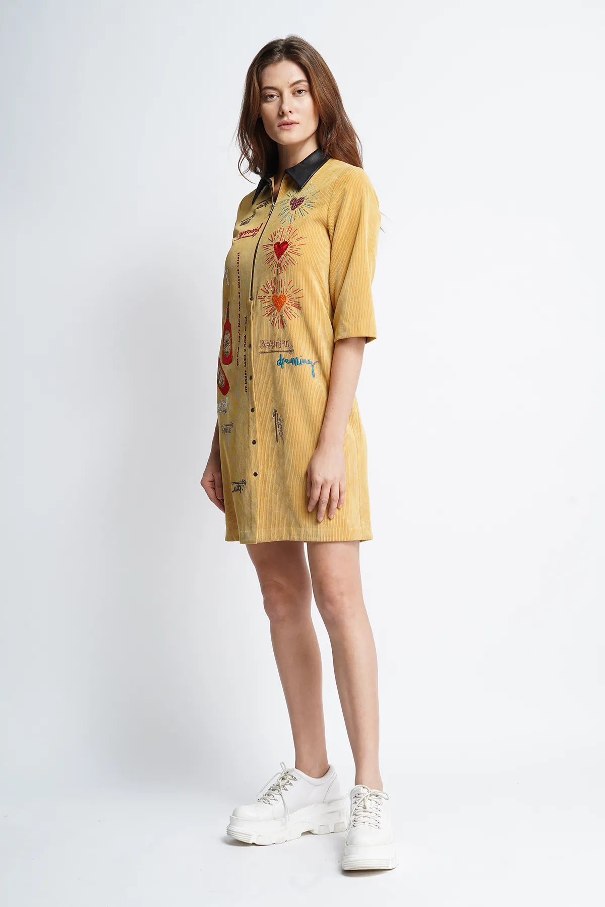 Hot Chilli Sauce Polo T-shirt Dress