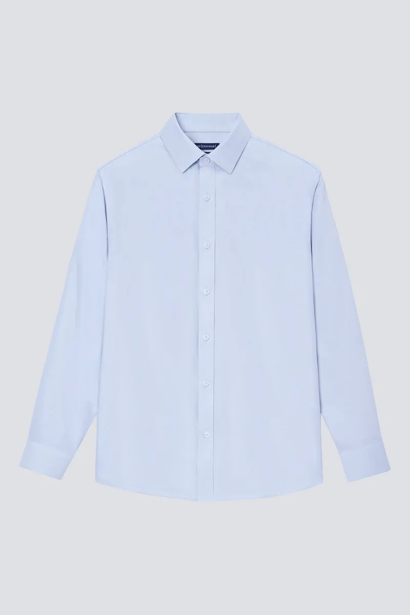 InstantCool Dobby Dress Shirt | Light Blue 17803N