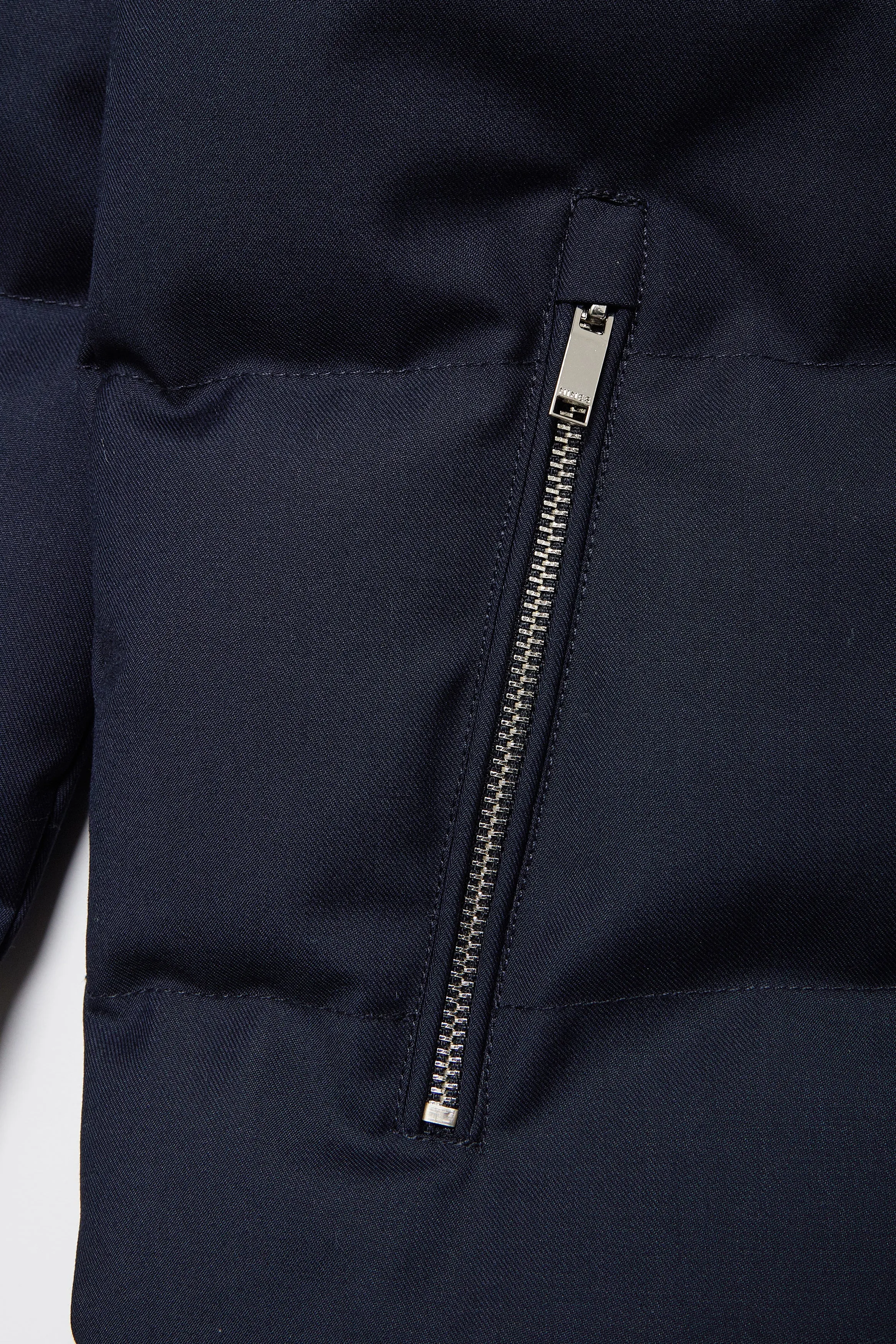 Jarell Puffa Jacket in True Navy