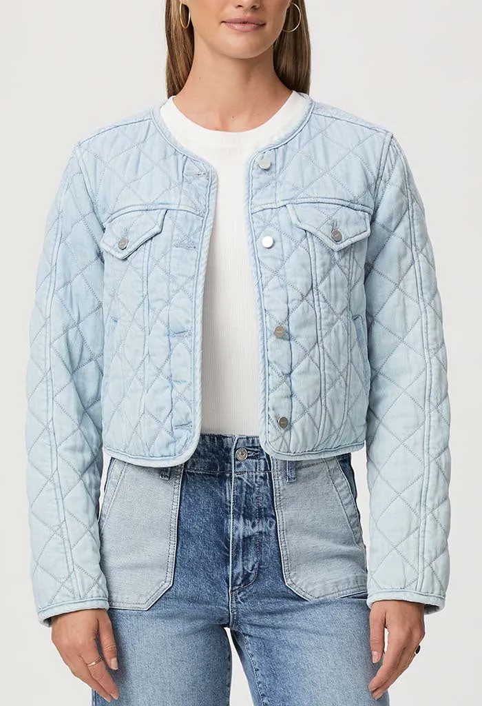 Jayla Cropped Quilted Jacket - Aella