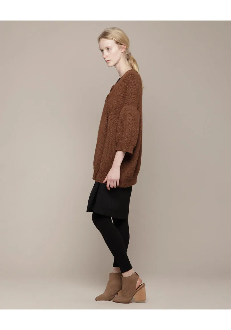 Kaho Heavy Short Sleeved Cardigan