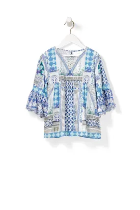 KIDS' BELL SLEEVE TOP SALVADOR SUMMER