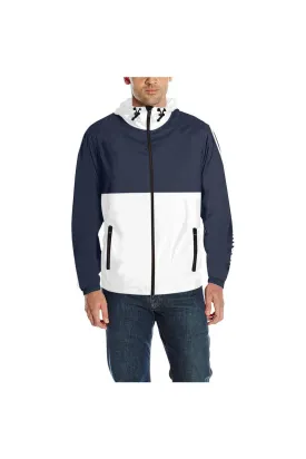 KLIPSPRINGER BLUE & WHITE Quilted Windbreaker for Men