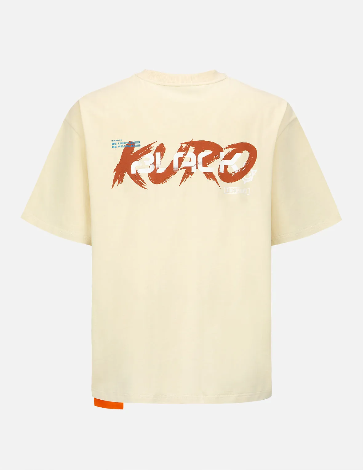 KURO BLACK Logo Print T-shirt