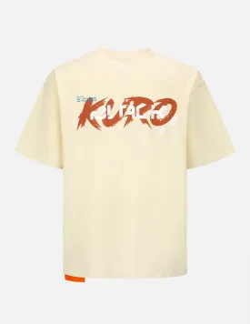 KURO BLACK Logo Print T-shirt