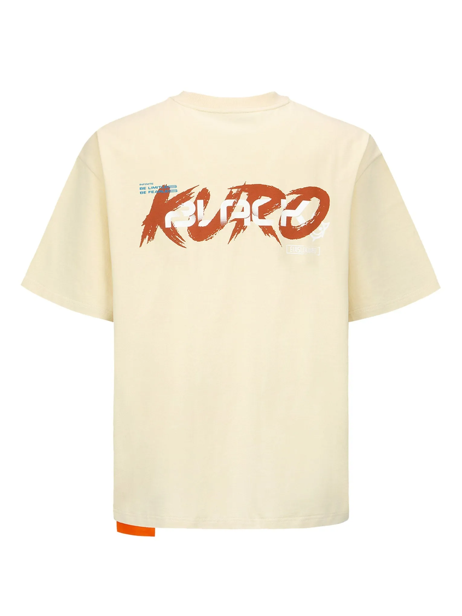 KURO BLACK Logo Print T-shirt