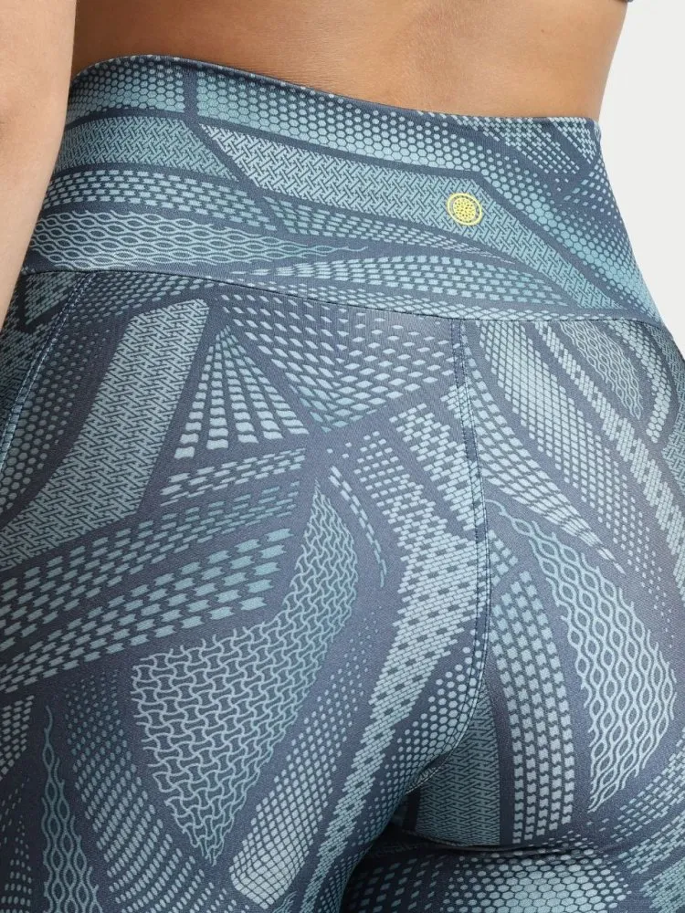 Leggings with Pockets - GRAPHIC BLUE