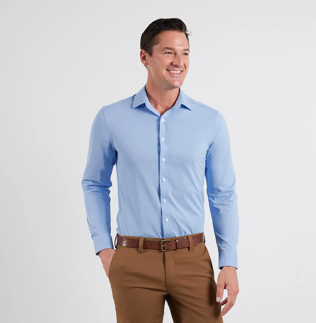 Lenox Dress Shirt Slim Fit - Arctic Blue