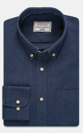 LIMITED EDITION LINEN SHIRT NAVY