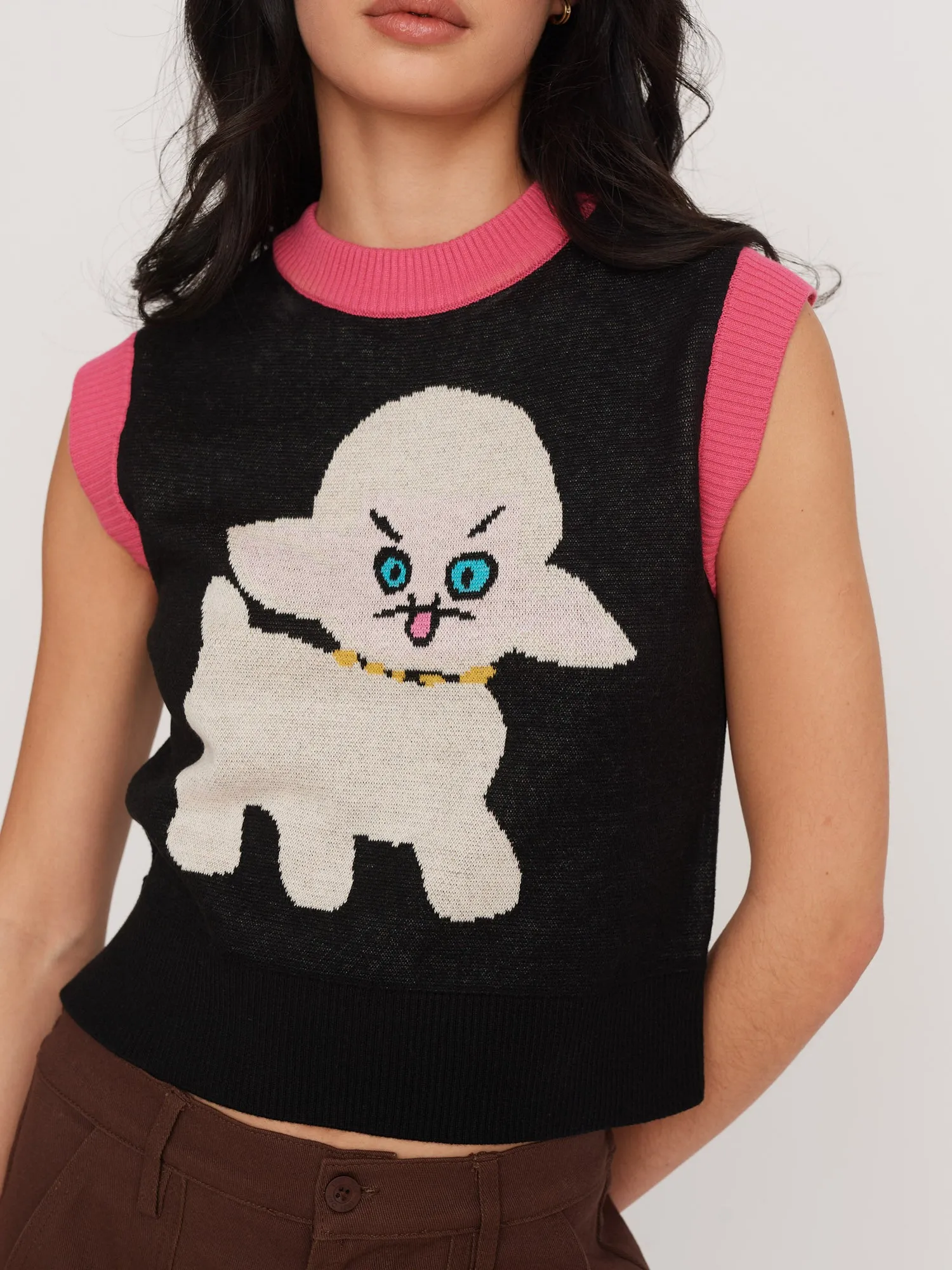 Little Lamb Knitted Vest