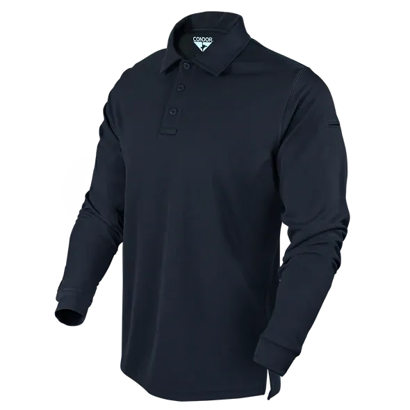 Long Sleeve Performance Tactical Polo Shirt