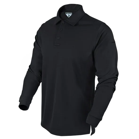 Long Sleeve Performance Tactical Polo Shirt