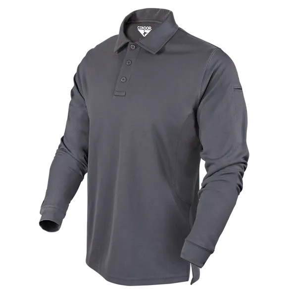 Long Sleeve Performance Tactical Polo Shirt