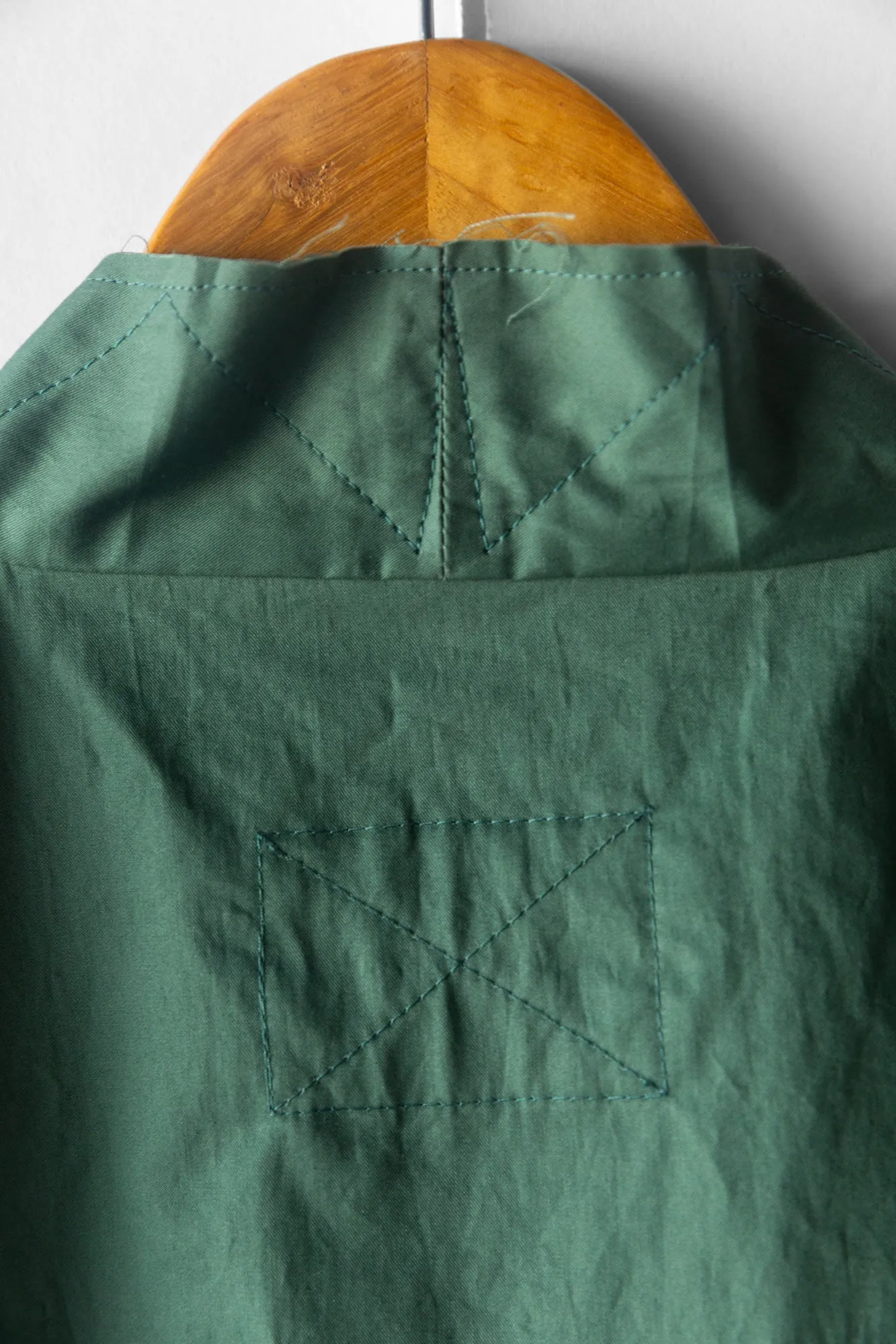 Mars Haori Jacket - Olive Poplin