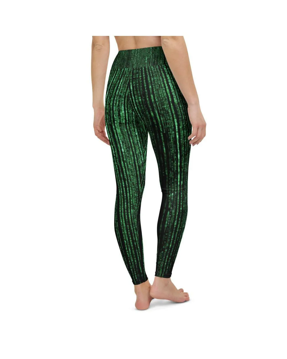 Matrix Inspired Yoga Pants