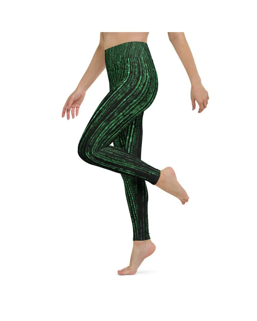 Matrix Inspired Yoga Pants