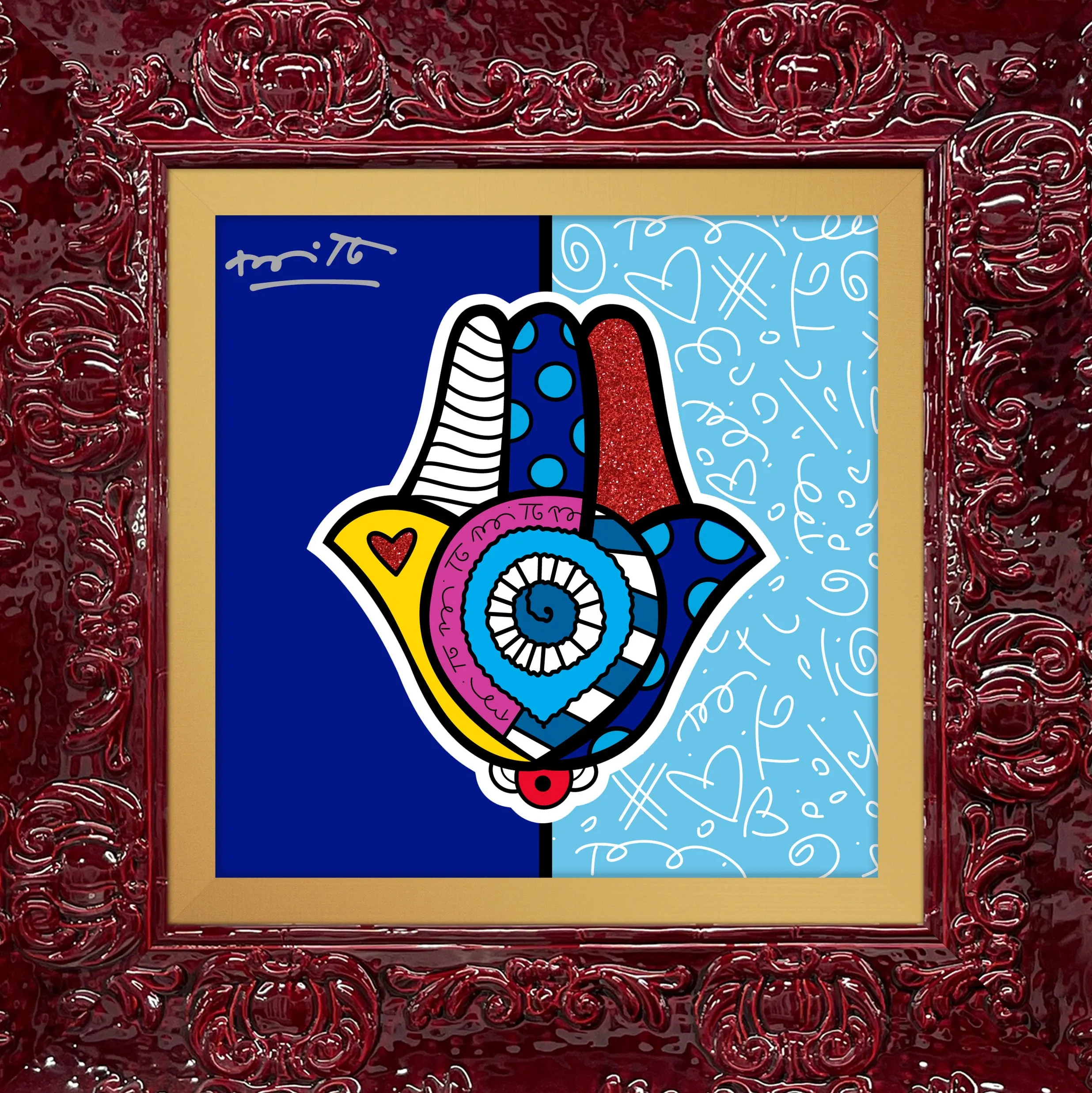 MAZEL TOV (HAMSA) - Limited Edition Print