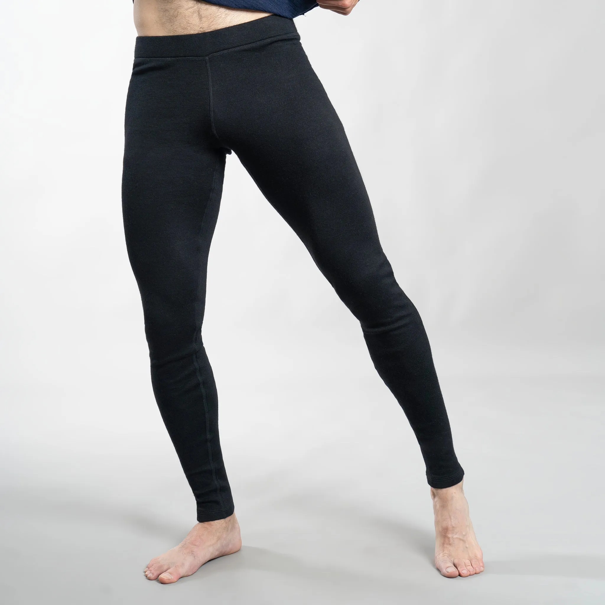 Men's Alpaca Wool Leggings: 420 Midweight