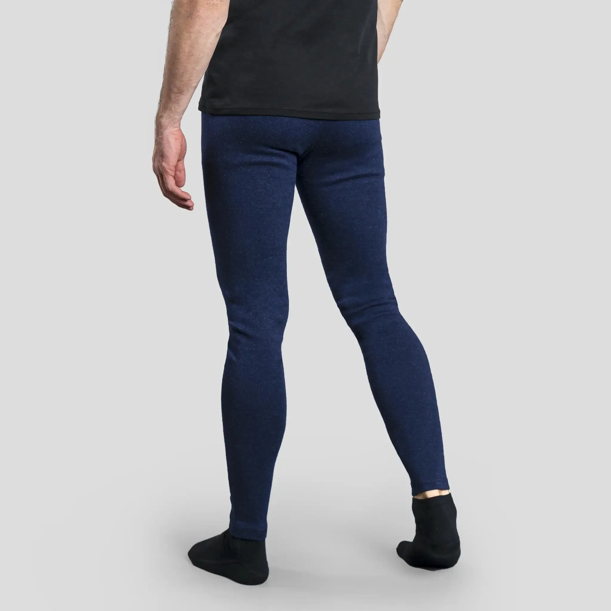 Men's Alpaca Wool Leggings: 420 Midweight