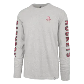 Men's Houston Rockets '47 Triple Threat Franklin Long-Sleeve T-Shirt