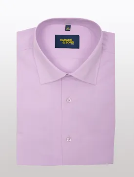 Men's Lavender Bamboo Wrinkle-Free Slim Fit Dress Shirt