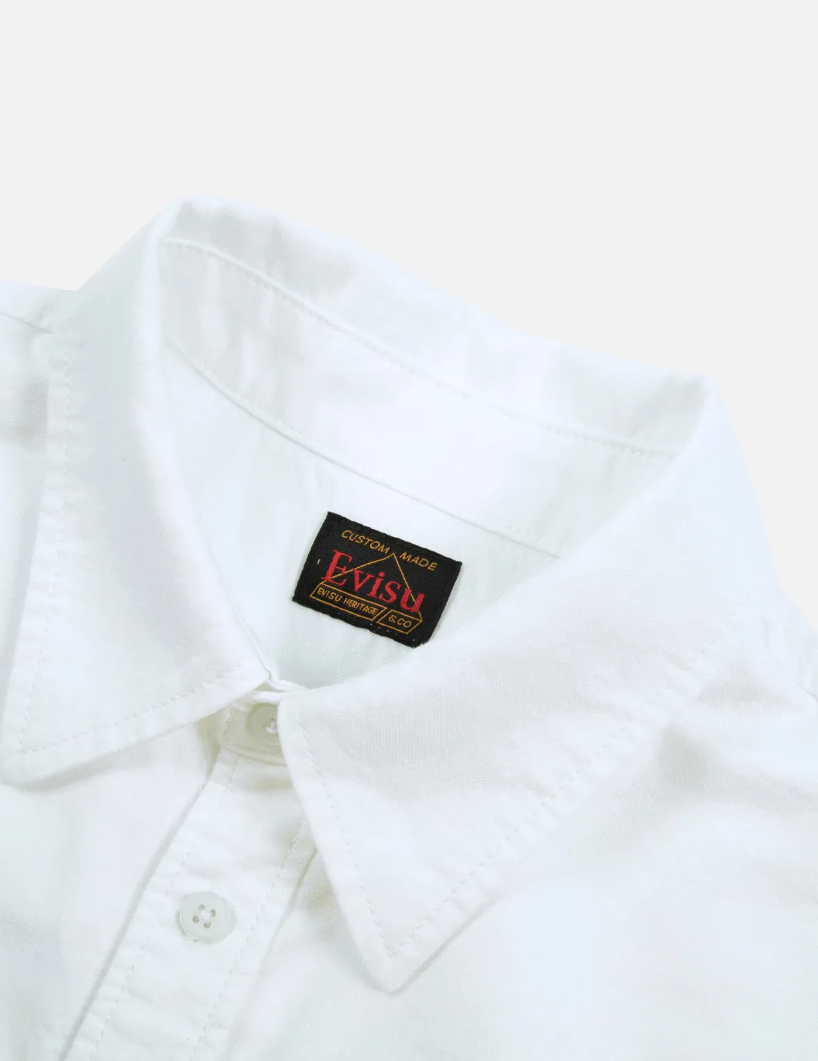 Multiple Embroideries Multi-pocket Shirt