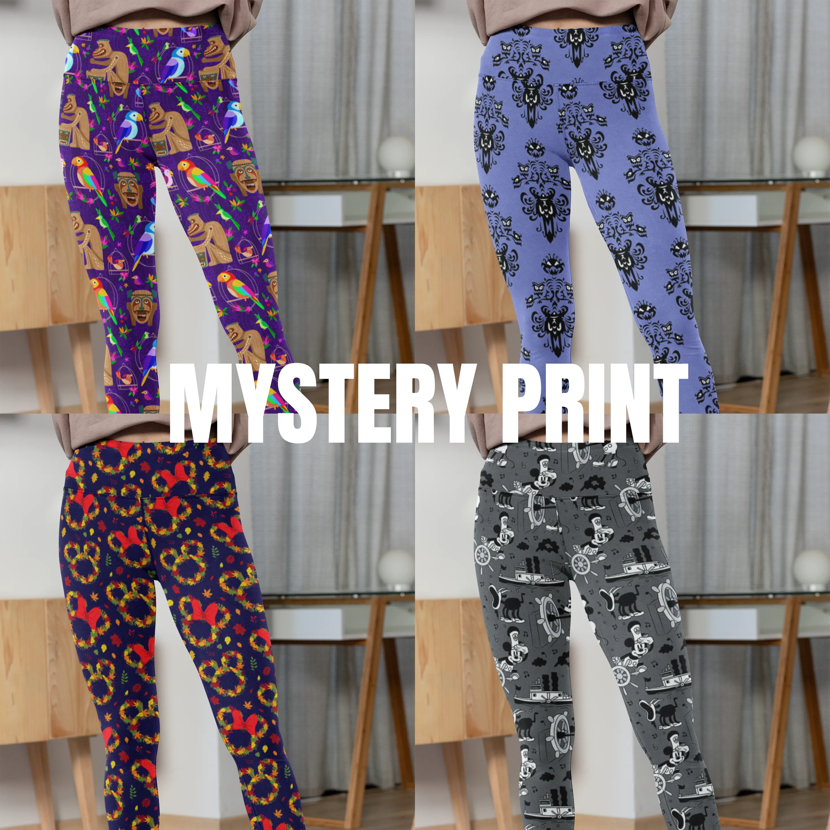 Mystery Park Inspired Women's Leggings -