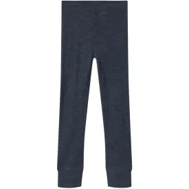 Name It Ombre Blue Wossa Wool/Silk Rib Leggings