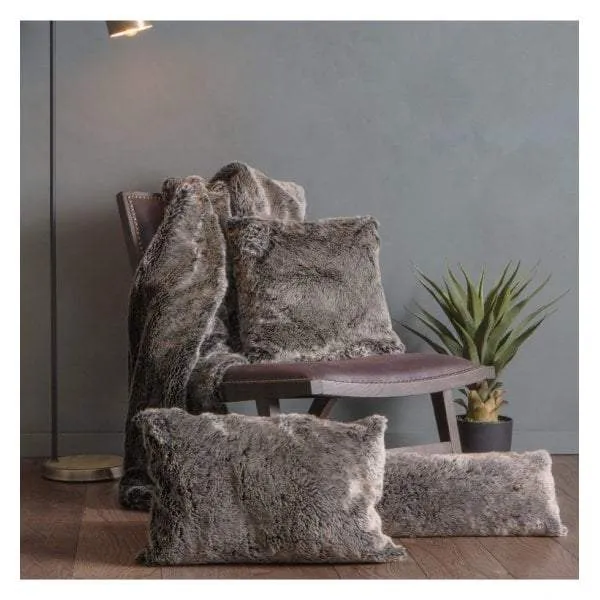 Olinda Wolf Cushion Grey 400x600mm