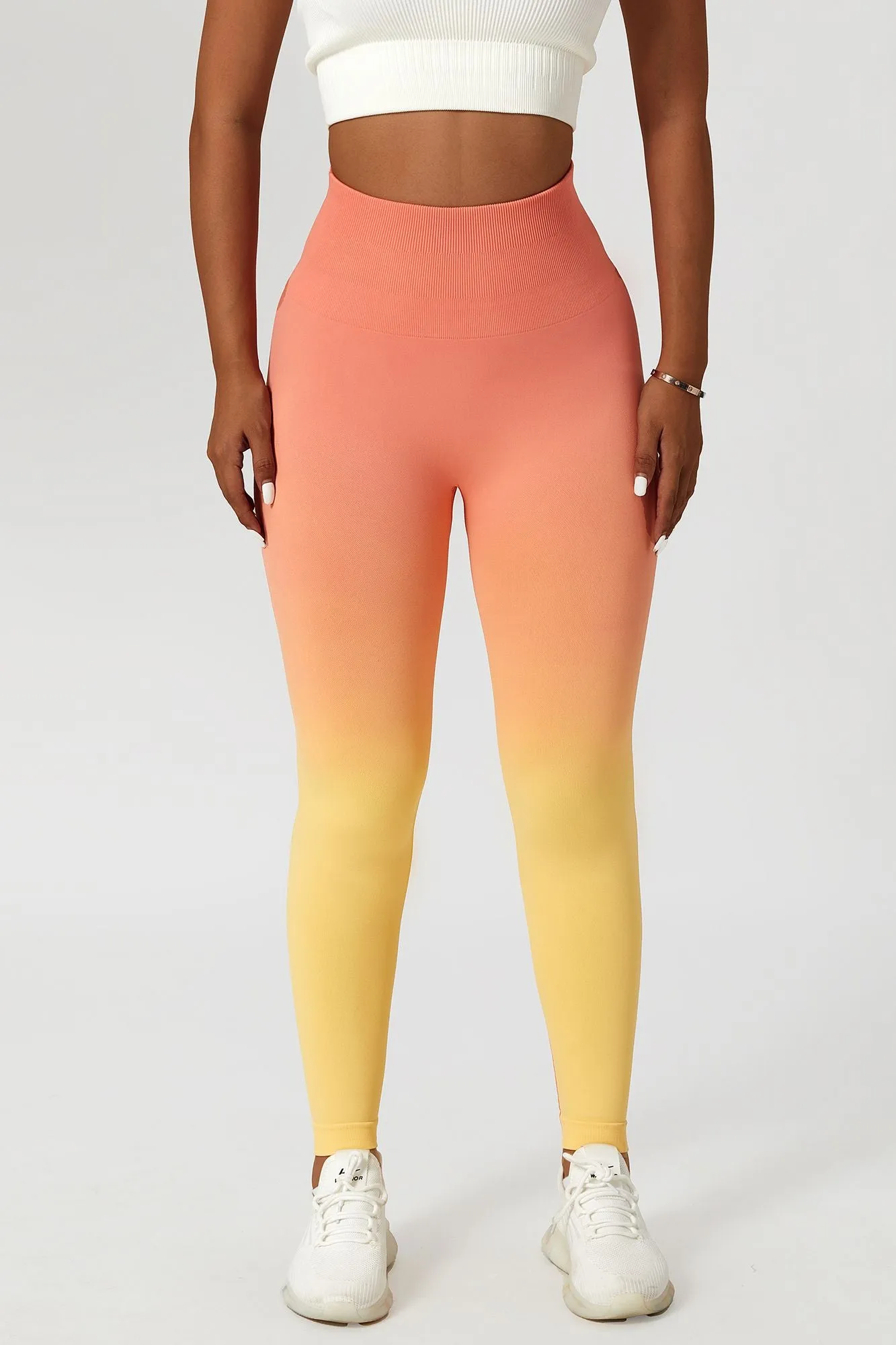 Ombre Seamless Scrunch Butt Legging