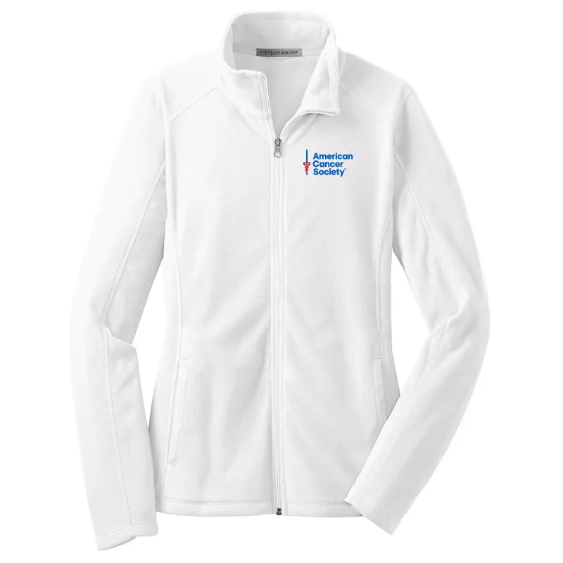 PA Women’s Microfleece Jacket - White