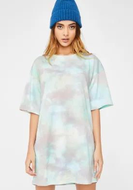 Pastel Tie Dye Sunny Kiss Dress